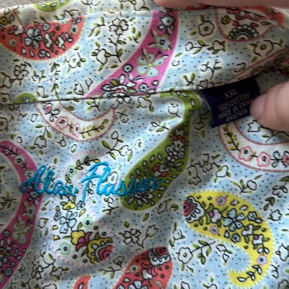 Alan Flusser paisley button down - Picture 4 of 5